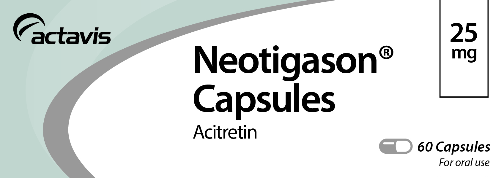 Acitretin (Neotigason) 10mg and 25mg Capsules